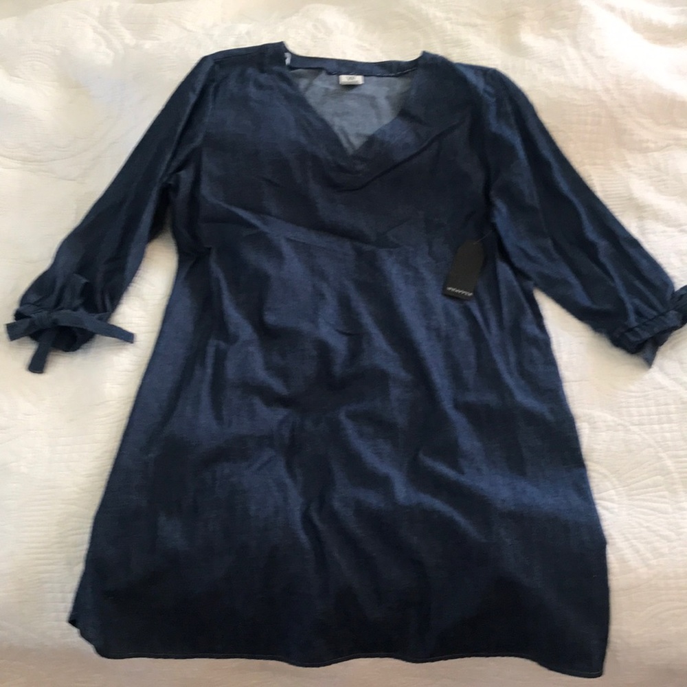 Denim dress